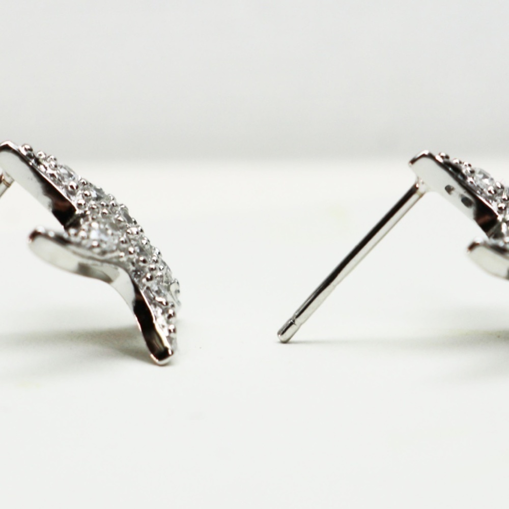 NEW!!! Silver & Topaz Starfish Pendant & Earrings - Picture 8 of 8